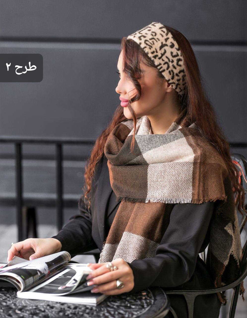 هدبند خز وارداتی درجه یک پف خیلی کم (طرحبندی) کد 2021