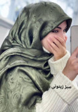 روسری ژاکارد لمه طرح گل رز قواره ۱۴۰