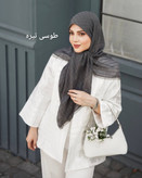 روسری نخی دور دانتل قواره ۱۲۰