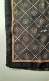 روسری نخی سی اسکارف طرح مارک