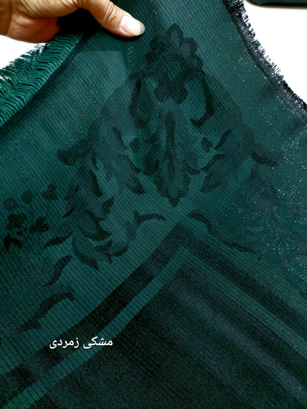 روسری ژاکارد لمه طرح سلطنتی قواره ۱۴۰