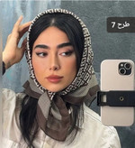 مینی اسکارف نخی موکا