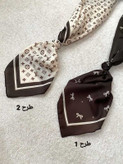 مینی اسکارف نخی موکا