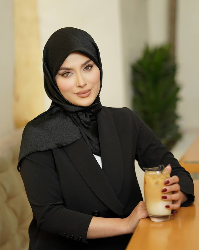 روسری ابریشم کریستال قواره ۱۱۰_۱۰۰