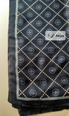 روسری نخی سی اسکارف درجه یک قواره ۱۲۰ طرح برند