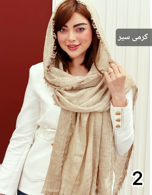 شال کنفی کبریتی دور ریش وارداتی کیفیت اصلی