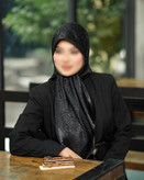 روسری بامبو ابریشم دورو ترک قواره ۱۰۰ (۴طرح)
