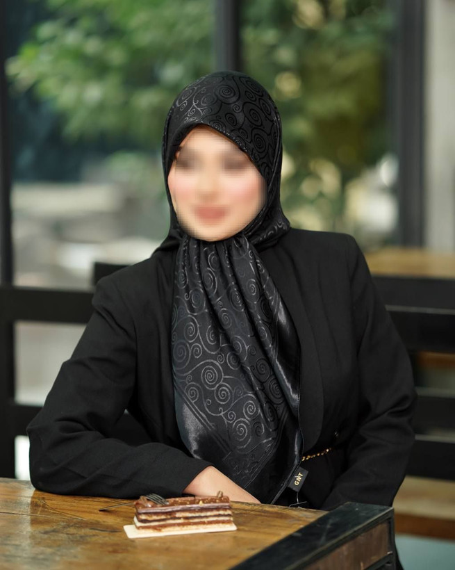 روسری بامبو ابریشم دورو ترک قواره ۱۰۰ (۴طرح)