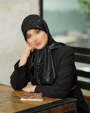 روسری بامبو ابریشم دورو ترک قواره ۱۰۰ (۴طرح)