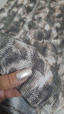 شال نخی پلیسه ریز شاین