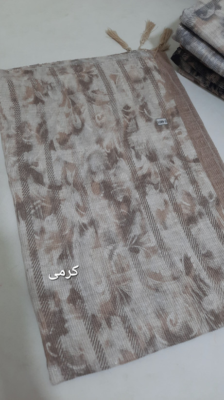 شال نخی پلیسه ریز شاین