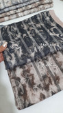 شال نخی پلیسه ریز شاین